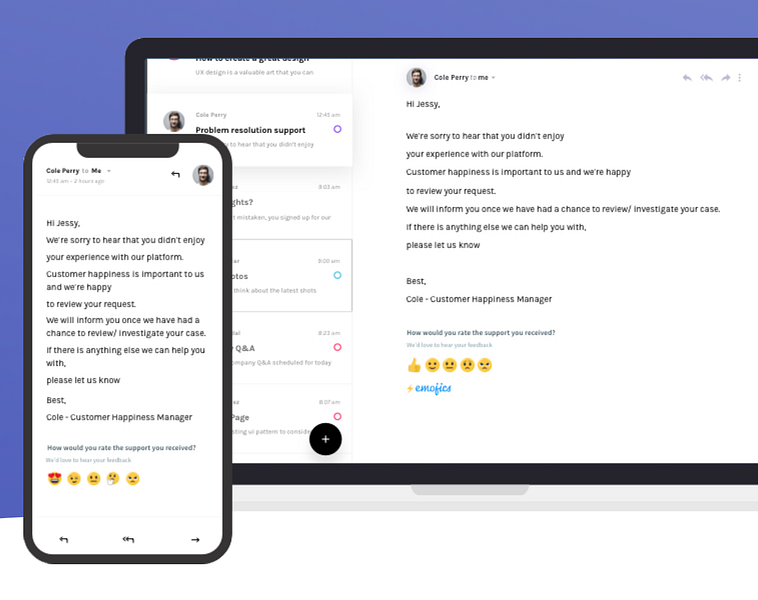 Emojics for Emails