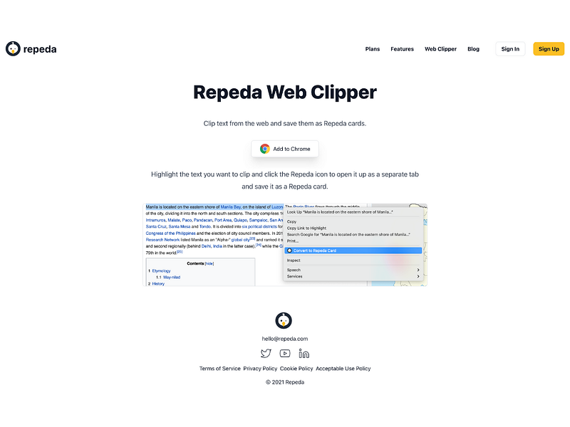 Repeda
