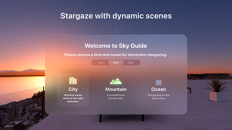 Screenshot of Sky Guide