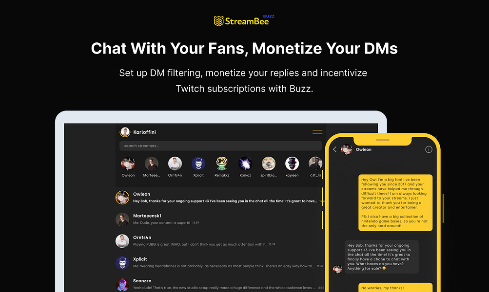 StreamBee Buzz