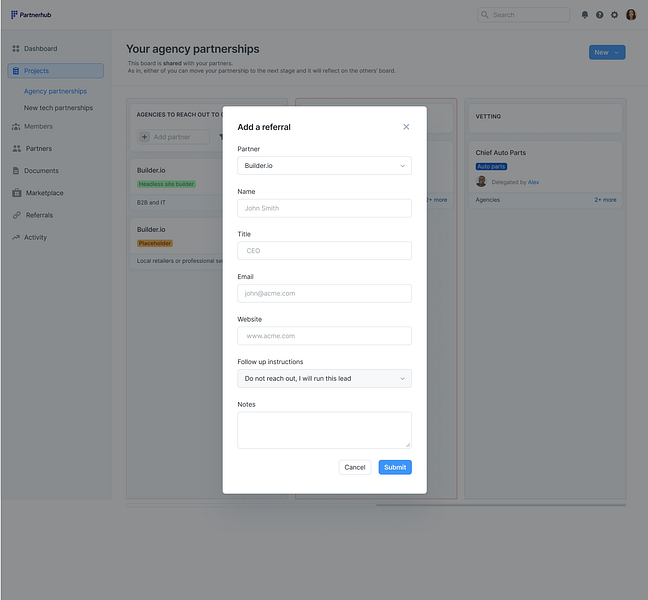 Partnerhub