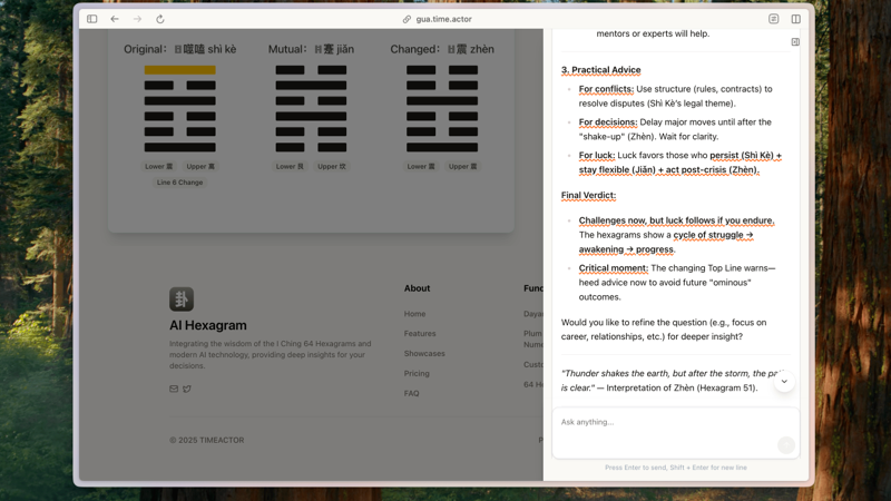 AI Hexagram