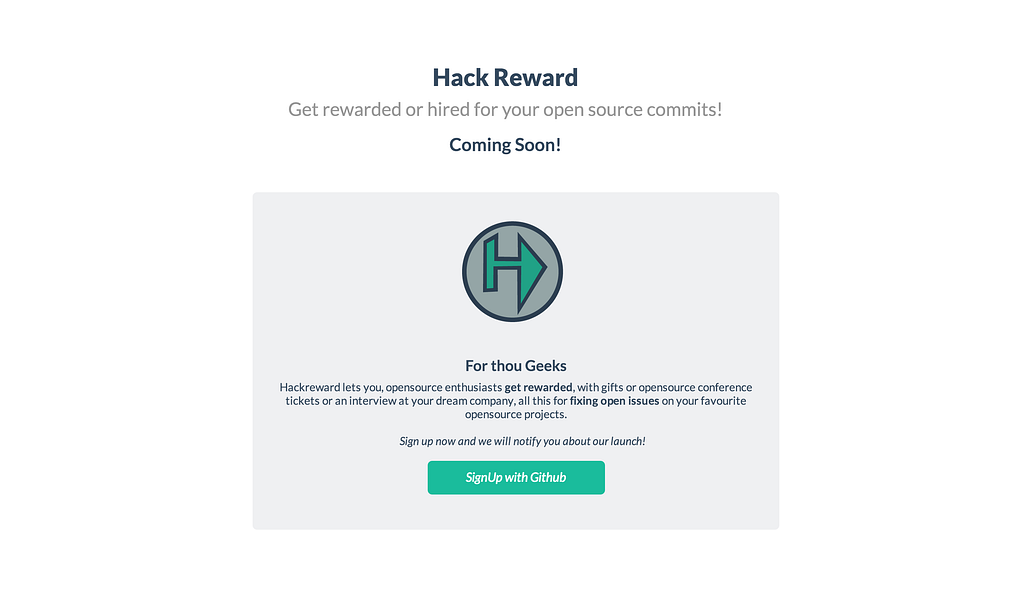 HackReward