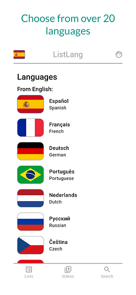 ListLang