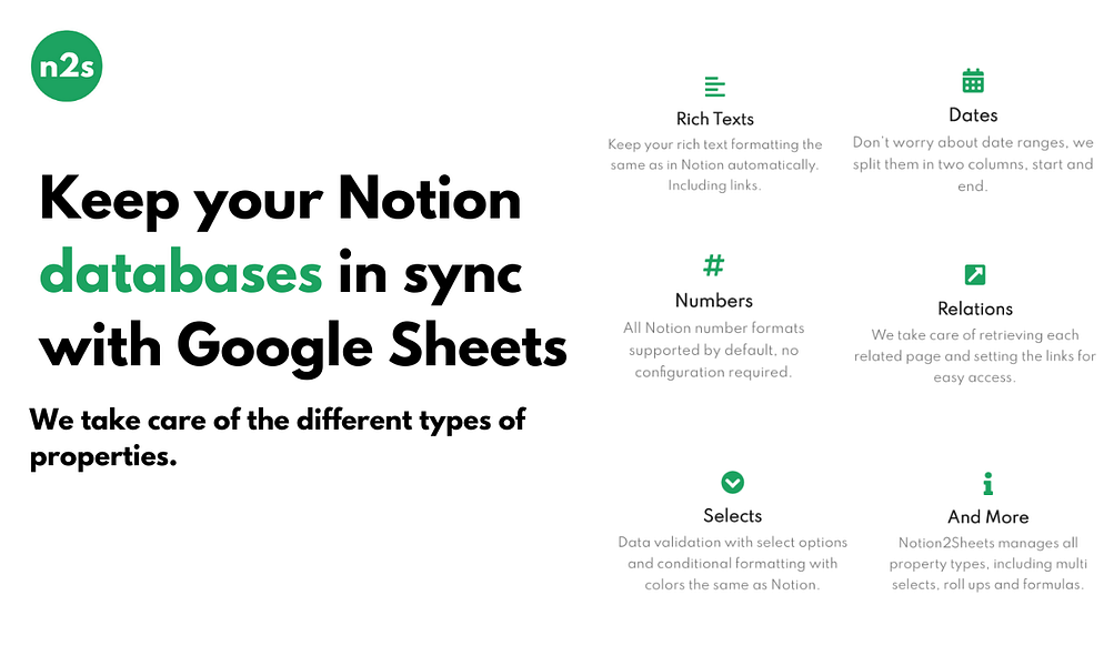 Sync2Sheets
