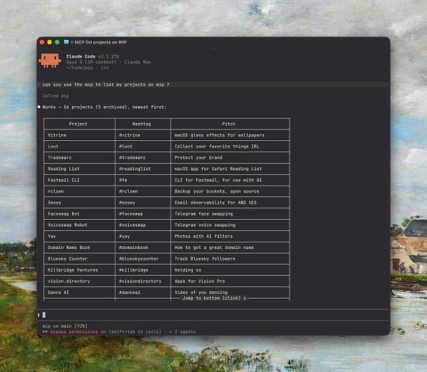 Launch MCP interface displaying a digital workspace with various widgets and navigation.