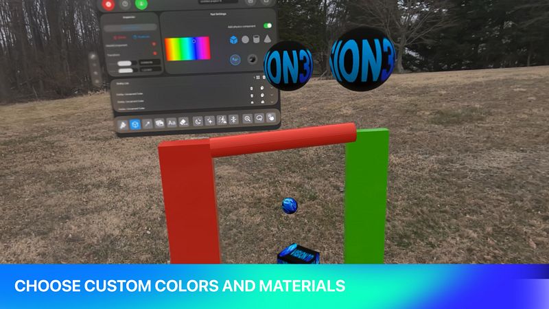 Screenshot of Vision3D