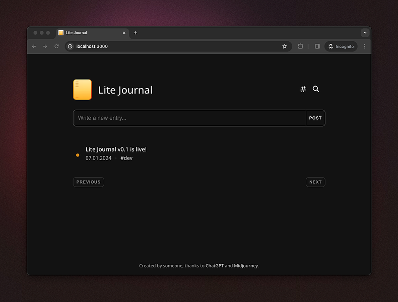Lite Journal