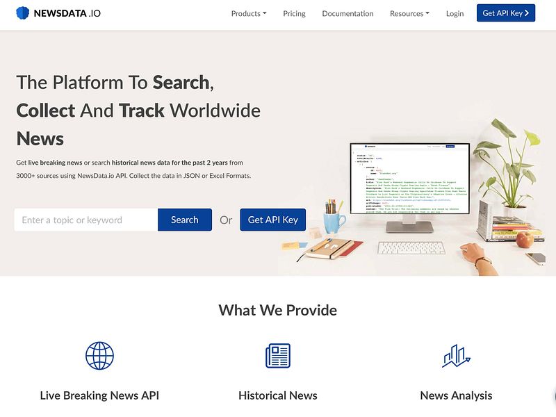 Newsdata.io API