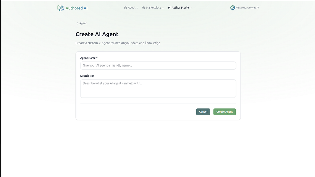 Authored AI