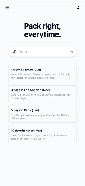 WhatToPack