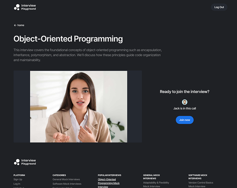 Interview Playground