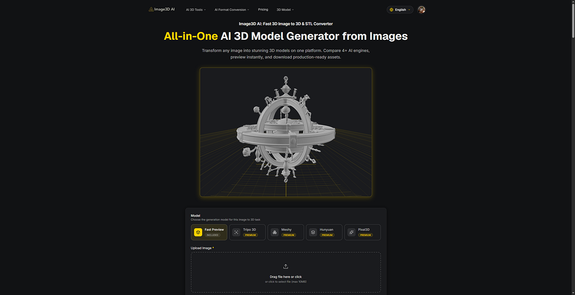AI Image to 3D