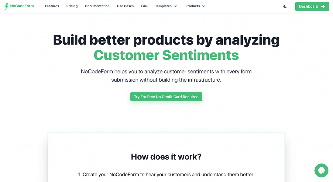 NoCodeForm