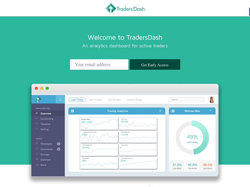 Traders Dashboard
