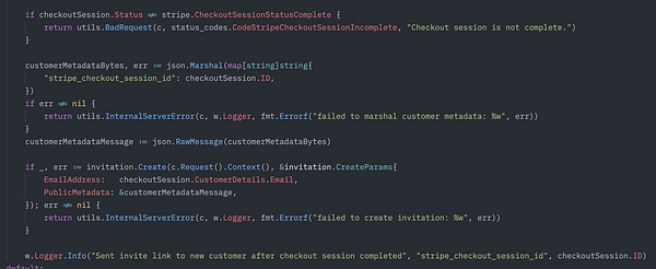 Dashboard interface with user analytics and visualizations for signup and monitoring.
