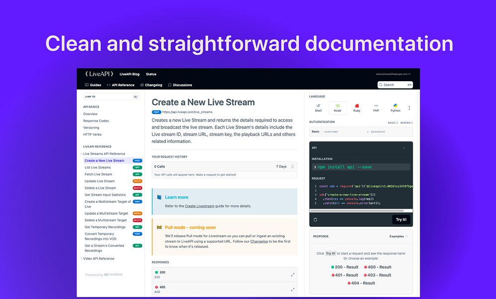 LiveAPI