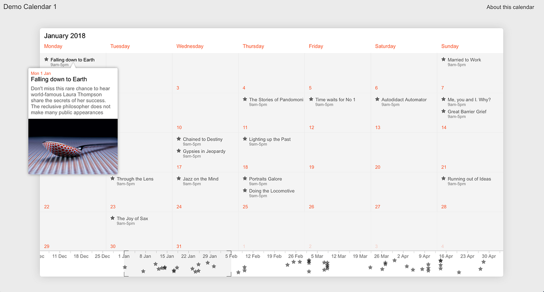 ChronoFlo Calendar: Beautiful online calendar software - | BetaList