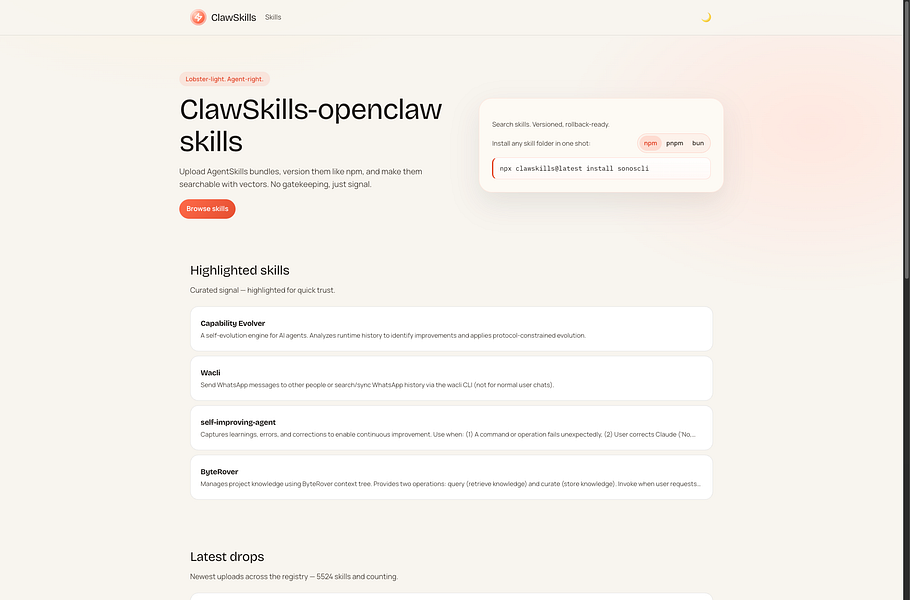 ClawSkills