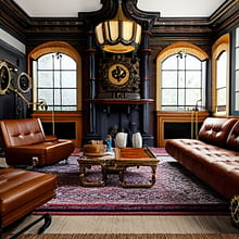 Steampunk Interior Design