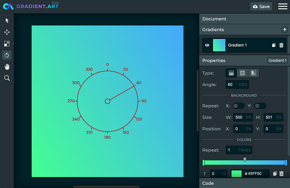 Gradient Art