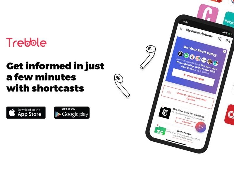 Trebble FM app