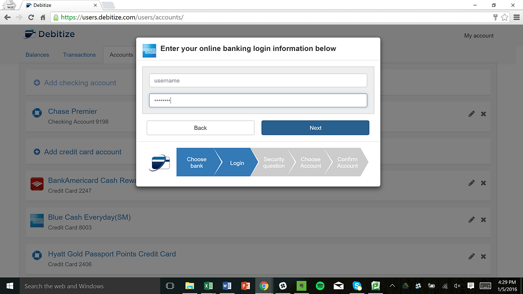 Debitize