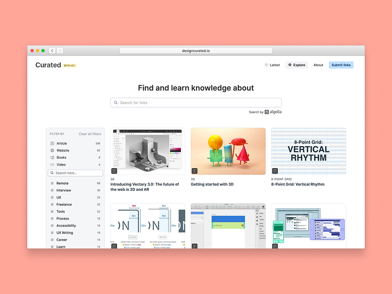 Curated