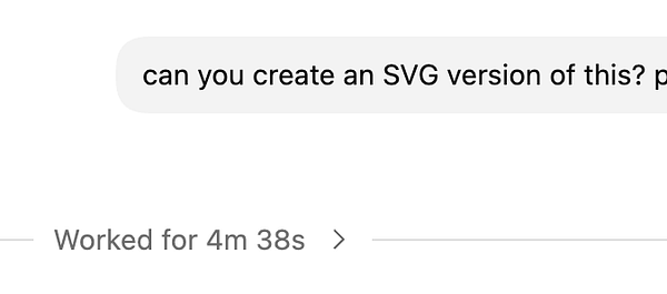 A colorful SVG icon featuring a stylized grenade-shaped figure with a purple arrow looping around it and a green square background, displayed on a white interface.