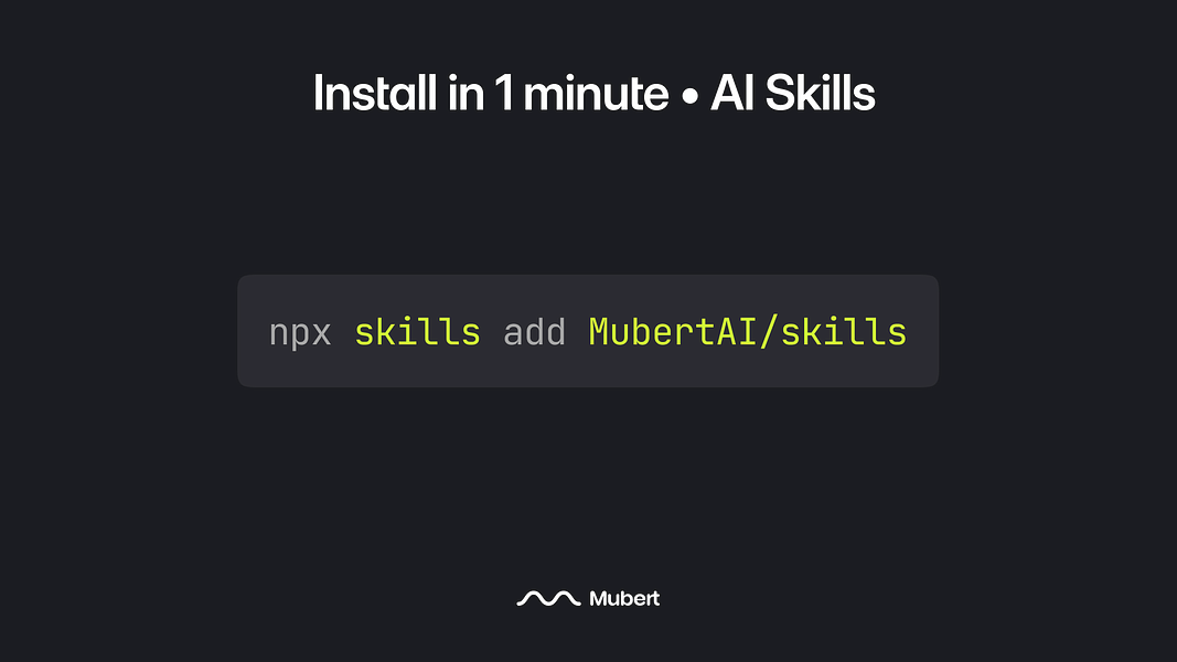 Mubert API