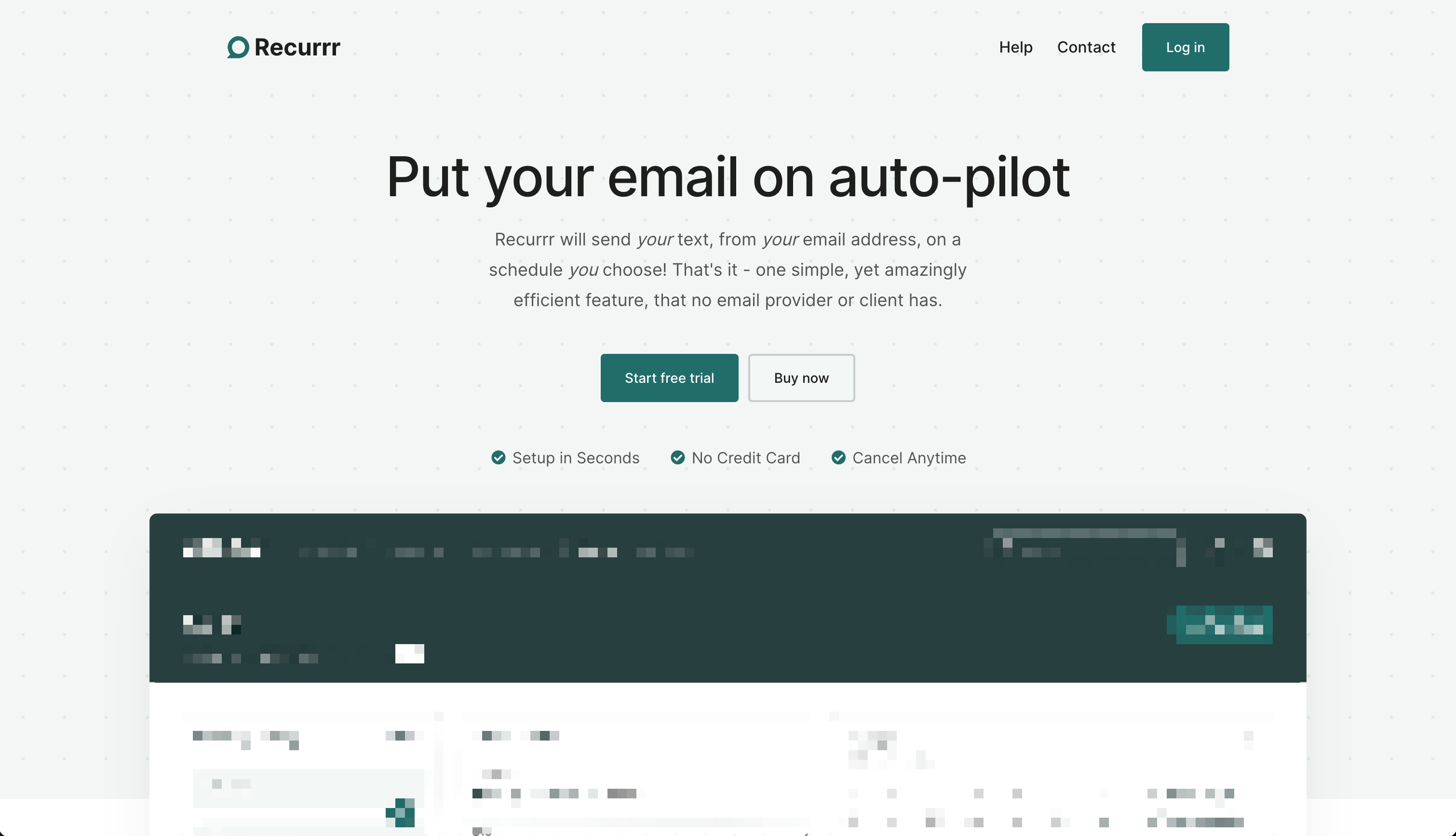 Recurrr: Make good habits stick - send recurring emails