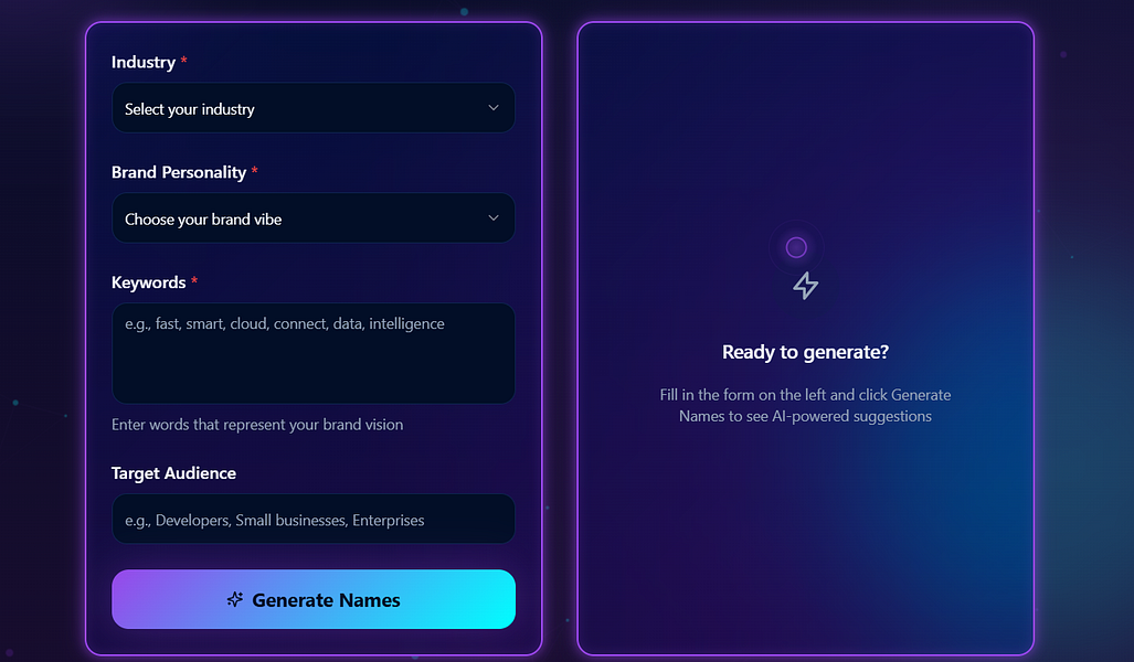 NameStorm AI