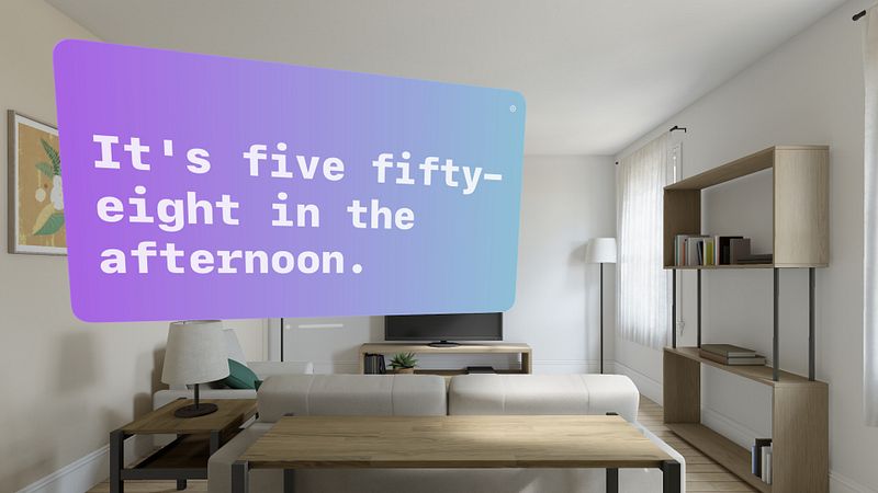 Screenshot of Custom Word Clock - TextTime