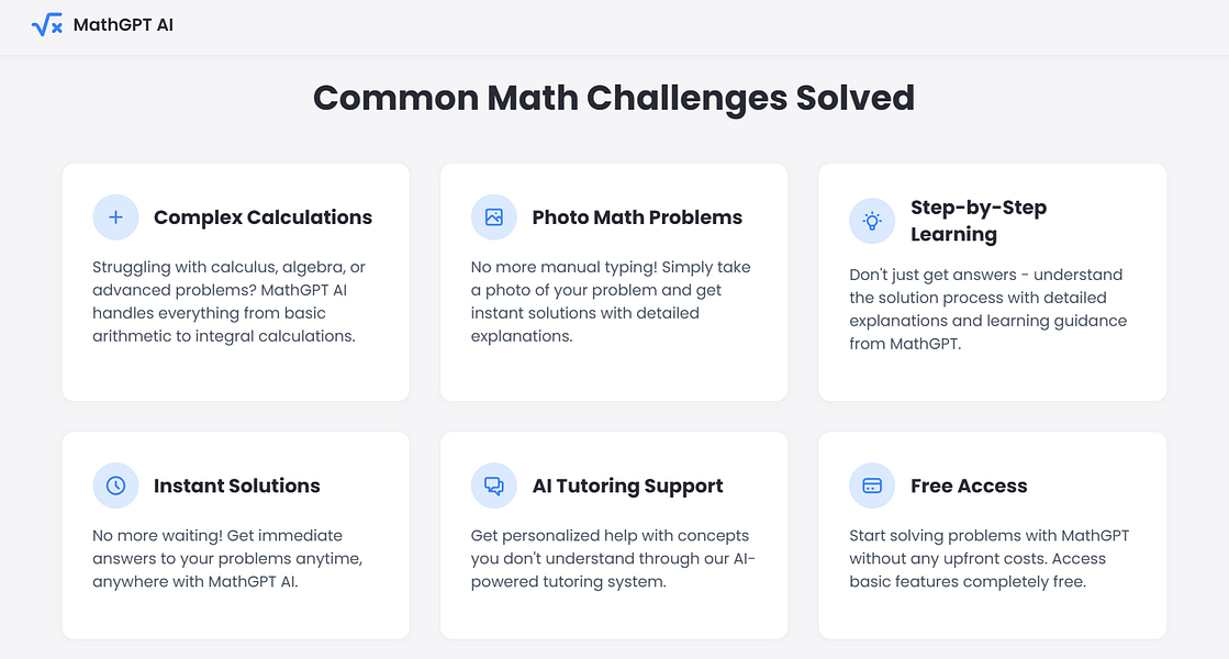 MathGPT AI: Solve Math Problems In Seconds with MathGPT | BetaList