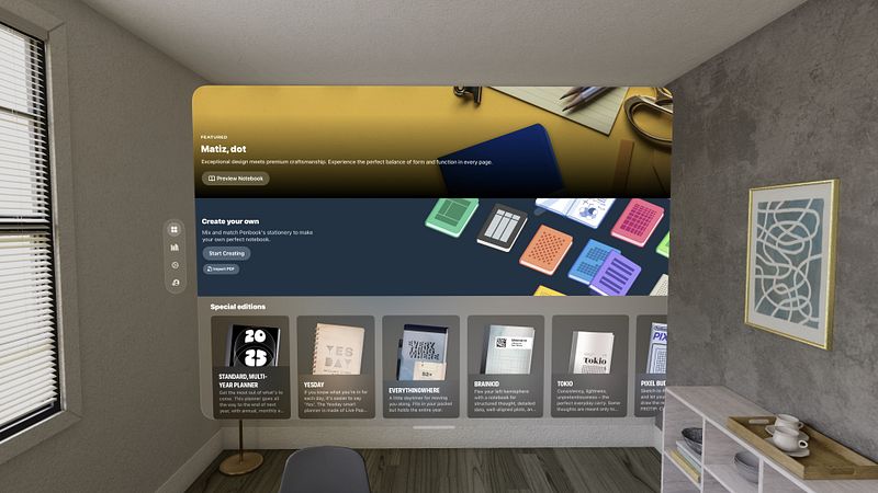 Screenshot of Penbook Pencil Notebook