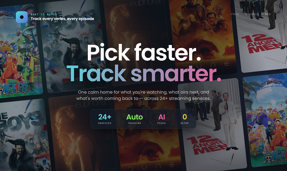 What to Watch