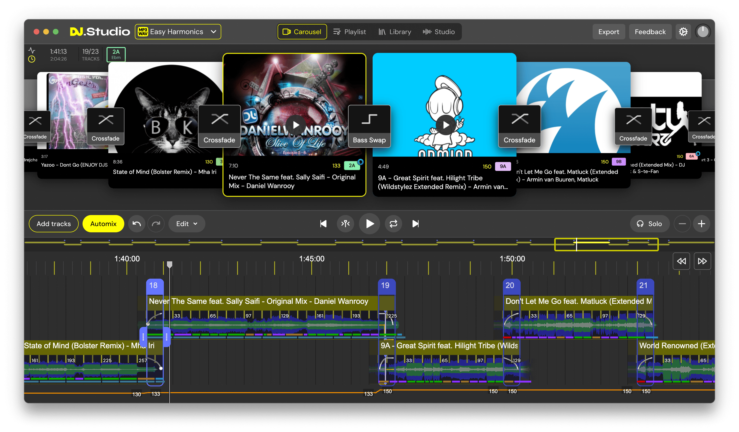 DJ.Studio: DJ mixing in your laptop
