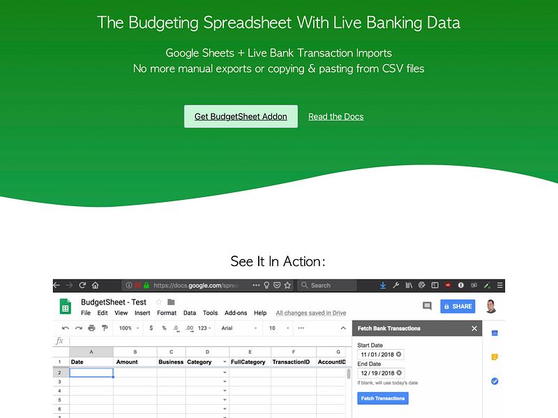 BudgetSheet
