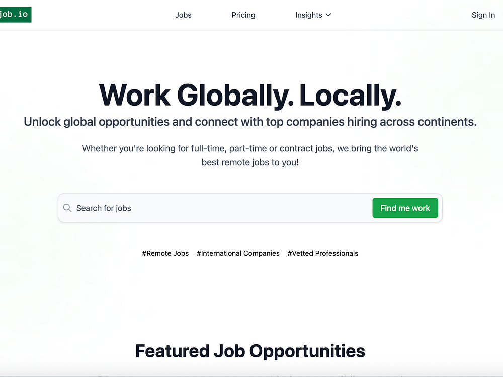 Uzaqdan iş axtaranlar üçün xoş xəbər: RemoteJob.io tamamilə pulsuzdur!