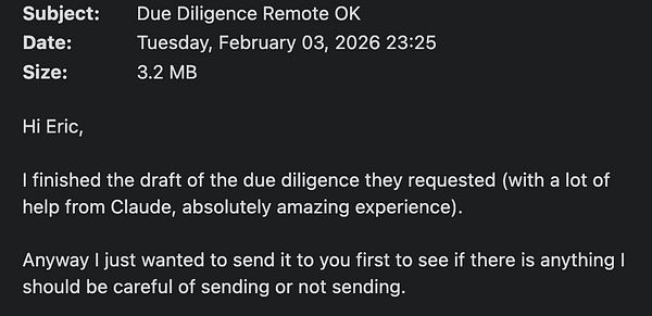 A two-page document displaying a Due Diligence report with text and a table, annotated with arrows and highlights.