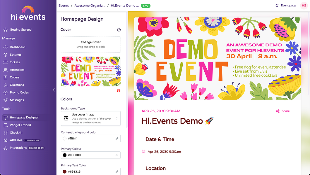 Hi.Events