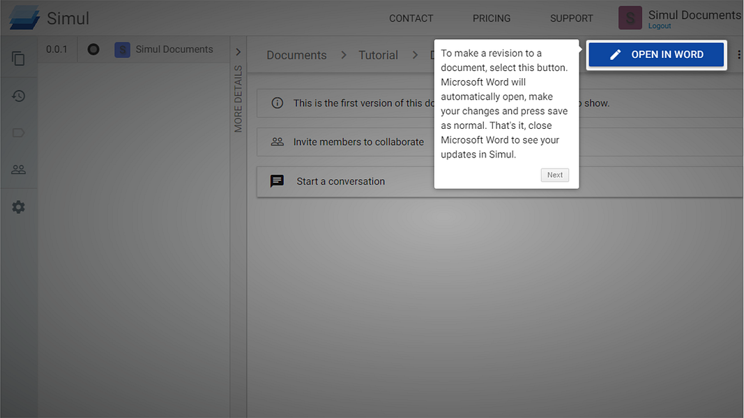 Simul Documents