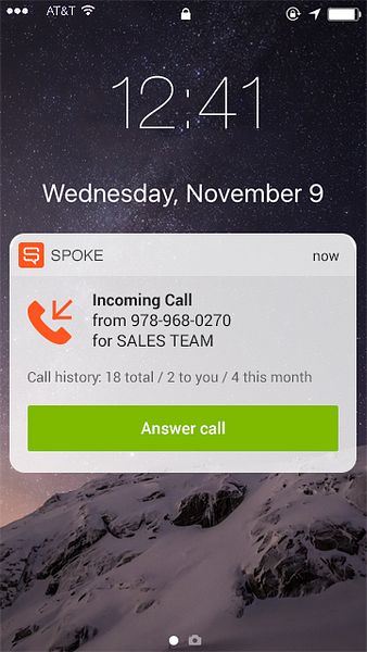 Spoke Phone