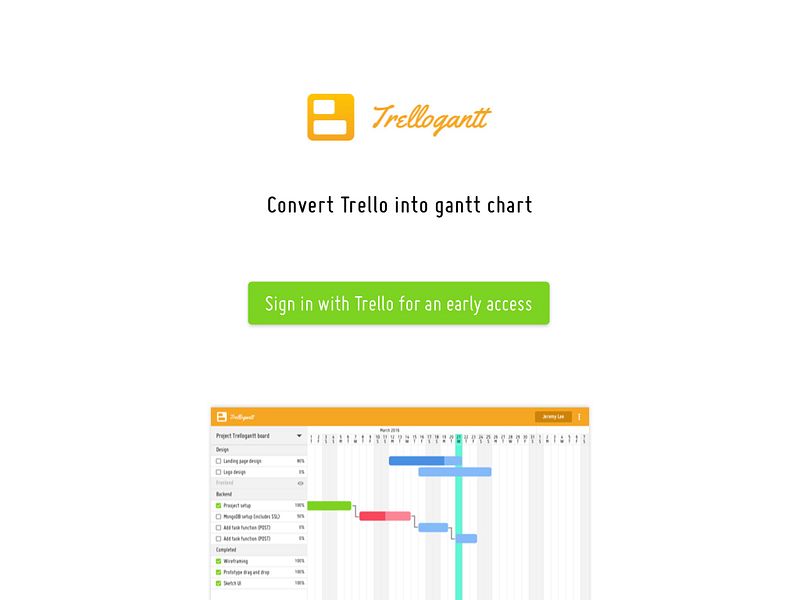 Trellogantt