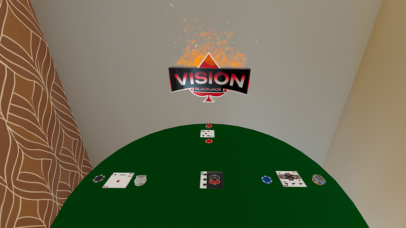 Screenshot of Vision Blackjack