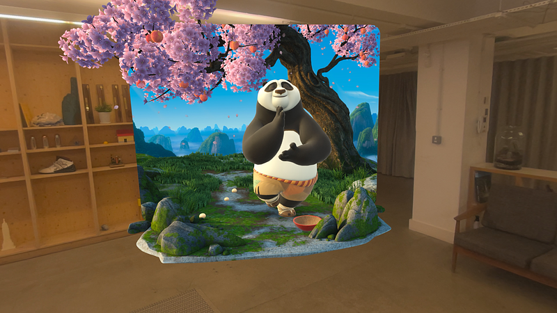 Screenshot of Kung Fu Panda: School of Chi