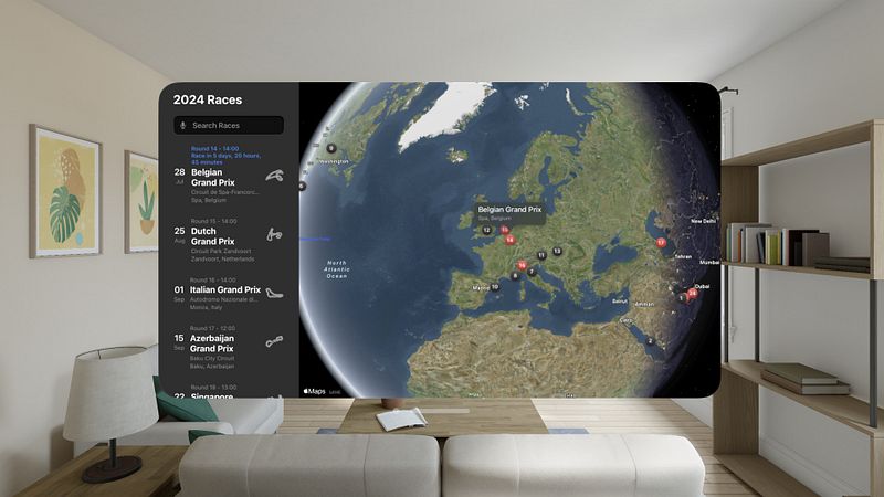Screenshot of Race Widgets for F1