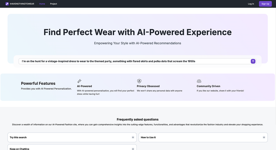 I Have Nothing To Wear