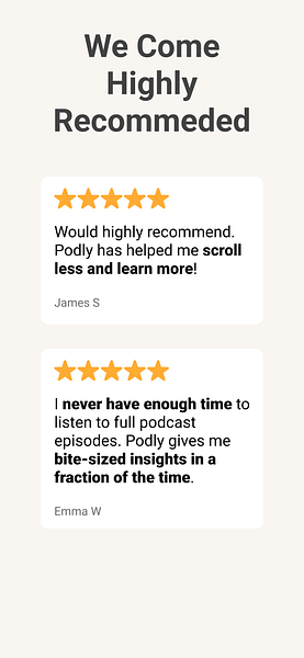 Podly: Daily Micro Learning