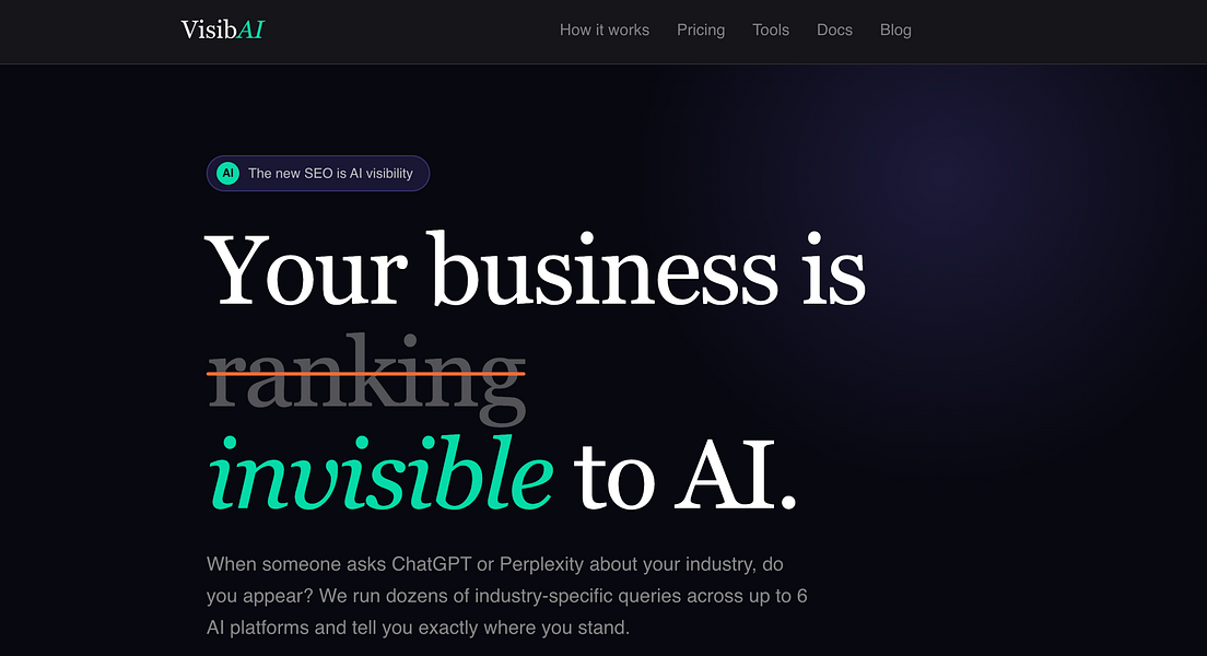 VisibAI